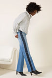 Ever Straight w Lace Inset Jean