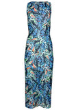 Sleeveless Mesh Maxi Dress Parisian Monarch