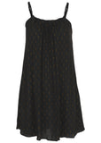 Lurex Cover Up Dress Black Beauty