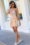 Undeniable Growth Multi Icon Print Mini Dress