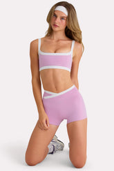 Soft Active Sports Bra in Sweet Pink