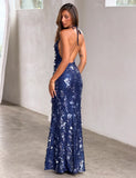 ZANA MAXI DRESS NAVY