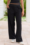 All In A Day Black Active Pants