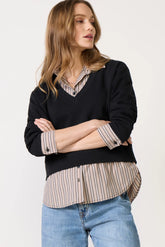 Ellie Twofer Sweatshirt