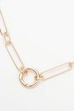 Paperclip Charm Necklace