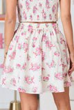 Jacqueline Floral Bow Skirt