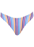 Reversible Malibu Cheeky Bottom Reversible Lollipop Stripe