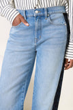 Ever Straight w Lace Inset Jean