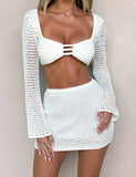 MACAULEY MINI SKIRT WHITE