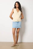 Textured Sweater Vest