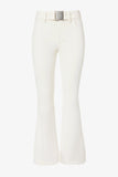 Waterproof Belted Ski Salopettes in Ice