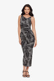 Maxi Shaping Dress in Palmera
