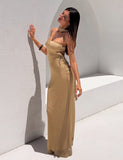 DANIELA SCARF DRESS 20 GOLD