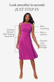 Remi Fit Flair Shaping Dress in Framboise