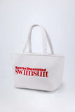 Towelling Tote Bag in White