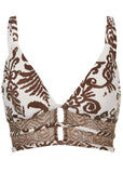 Strappy Longline Top Mystic Paisley