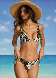 Adjustable Beaded Moderate Bottom Butterfly Cheetah