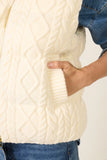 Irina Cable Knit Gilet