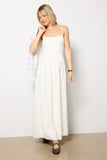 Bayside Linen Maxi Dress