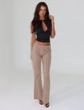 VESPER PANT BROWN TAN