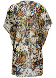 Kimono Cover Up Butterfly Cheetah