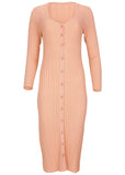 Pointelle Duster Evening Sand
