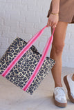 Tabitha Leopard Print Tote