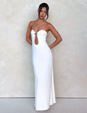 CECILY MAXI DRESS WHITE