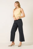 Claire Faux Leather Top