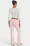 ButterCloud Flared Leggings in Blush