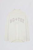 Soft Knit Oversized Jumper in Coconut