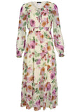 Tiered Floral Maxi Dress Chalet Bouquet