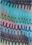 Crochet Maxi Skirt Starlight Blue Multi