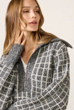 Furley Half Zip Knit Sweater
