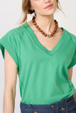 Nora V Neck Muscle Tee