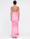 DENAE MAXI DRESS PINK FLORAL PINK BLOSSOM
