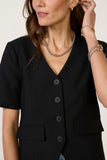 Sophia Short Sleeve Blazer
