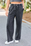 Britton Black Wide Leg Pants