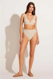 Barcelona High Waist Bottom Natural Calico Crochet