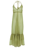 Cover Up Dress Mosstone
