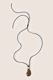 Inez Stone Cord Necklace