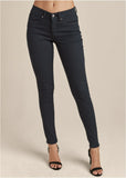 Heidi Skinny Jeans Black Denim
