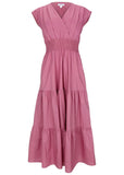 Smocked Waist Maxi Dress Heather Rose
