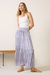 Shirred Skirt