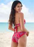 Laguna Wrap Underwire Top Vivid Florals