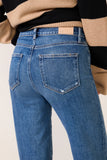 Anessa 31 w Raw Hem Wide Leg Jean