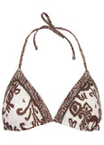 Hamptons Diamond Stitch Triangle Top Mystic Paisley