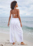 Palazzo Cover Up Pant Pearl White