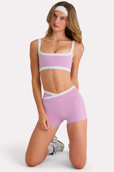 Soft Active Sports Bra in Sweet Pink
