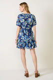 Arlene Puff Sleeve Mini Dress